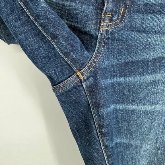 MADEWELL THE SLIM BOYJEAN DARK WASH MID-RISE SZ 29 - Picture 6 of 12